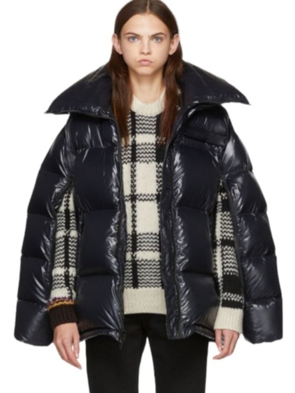 Calvin Klein Raf Simons 205W39NYC Down Filled Glossy Puffer Jacket Made in Italy - Picture 6 of 13